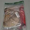 Geyoga 3 Pcs President Costume Kit Halloween Funny President Cos Fast Food Restaurant Waiter Celebrity Presidential Candidate Wig Set Including Blue Apron, Wig, Red Tie for Halloween Cosplay Party