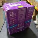 Poise Ultra Thin Incontinence Pads & Postpartum Pads for Bladder Leaks, 3 Drop Light Absorbency, Regular Length, 144 Count
