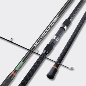 LITTMA All Rounder Graphite Composite Surf Fishing Rod - Lightweight and Durable 2-Piece Design - Ergonomic M/MH Spinning and Casting Rod for Saltwater Fishing Adventures