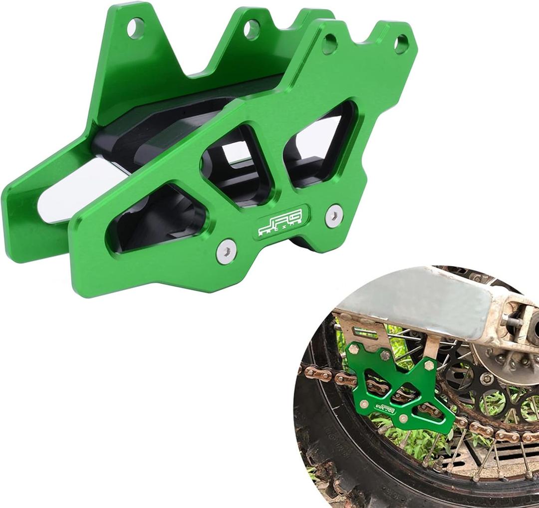 AnXin Motorcycle Chain Guide Guard Protection CNC for KLX250R 94-96 KLX250 06-23 KLX250S 09-14 KLX300 KLX300R KLX300SM 97-07 20-23 Dirt Bike Supermoto Enduro Green