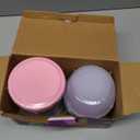 32 PCS Freezer Storage Containers with Lids, 16 Containers & 16 Lids Reusable BPA Free Plastic Soup Jars, Leakproof Salad Dressing Container to Go, Dishwasher & Microwave Safe Small Bowl Set