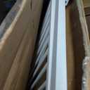 No Pawblems 55" Extra Tall Pet Gate for Cat/Dog, 29-40" Wide Auto Close Tall Dog Gate, 1.37" Ultra Narrow Spacing, NO Drilling Pressure Mounted for Doorways/Hallways, White