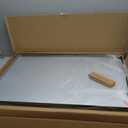 LOAAO Black Metal Framed Bathroom Mirror for Wall, 24X36 Inch Rounded Rectangle Mirror, Matte Black Bathroom Vanity Mirror Farmhouse, Anti-Rust, Hangs Horizontally or Vertically