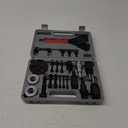 PMD Products AC Clutch Removal Tool - 23 Piece Compressor Tool kit - Complete Set of Automotive Tools - Mechanic Tool Set for Removal and Installation of air Conditioner Clutch hub with Spanner