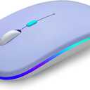 Lenovo 600 Bluetooth Silent Mouse, Blue Optical Sensor, Adjustable DPI, 4 Button, Microsoft Swift Pair, Windows, Chrome, GY50X88832, Gray