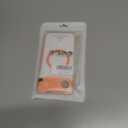 Misscase for iPhone 17 Air Magnetic Case,[Military Drop Protection] Clear Hard Plastics Cover, Camera Lens Protector,Compatible with MagSafe,Anti Yellowing Full Protection Cases-Orange