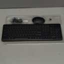 Wireless Keyboard and Mouse Combo, RGB Backlit, Rechargeable & Light Up Letters, Full-Size, Soft Typing, Sleep Mode, 2.4GHz Quiet Keyboard Set for Mac, Windows, Laptop, PC, Trueque KM42Pro (Black)