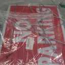 Juexica 4 Pcs No Parking Signs with Stand 12 x 16 Inches Double Side No Parking Yard Sign with Stakes Weather Resistant Waterproof for Driveways (Red Print White)