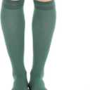 Doc Miller Open Toe Compression Socks, 20-30 mmHg, Toeless Compression Sleeves for Legs, Knee High Stockings for Shin Splints, Varicose Veins, Travel, Calf Support & Muscle Recovery, Men & Women, Pair,XL