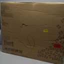 Freestanding Pet Gate for Dogs, Foldable Wooden Dog Gate for House, Indoor Dog Gate for Stair, Doorway, Gates for Dogs Indoor, 80 Inch Wide, 4 Panels 24",White