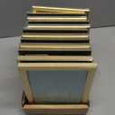 LaVie Home 5x7 Picture Frames (12 Pack, Gold) Simple Designed Photo Frame with High Definition Glass for Wall Mount & Table Top Display, Set of 12 Classic Collection