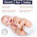 Size 3 Eco-Friendly Diapers (9-20 lbs) Totally Chlorine Free (TCF),Hypoallergenic, Soft Organic Cotton, Sustainable, up to 12 Hours Leak Protection, Allergy UK,26 Count (Pack of 3) (78 Baby Diapers)