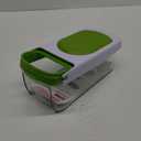 GoodCook Touch Veggie Dicer and Chopper, Stainless Steel Blades, 4-Cup Collection Container, Rapid Food Chopper, Versatile Uses, Non-Slip Base, BPA-Free, Efficient Size