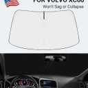 Proadsy 2026 Upgrade Front Windshield Sun Shade Foldable Sunshade Protector Sun Visor Custom Fit 2010-2017 Volvo XC60 SUV Accessories