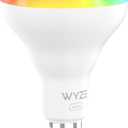 Wyze Bulb Color, BR30 Wi-Fi Smart Bulb, E26 Base, 75W Equivalent 950 Lumens, 16 Million Colors & Tunable White, Compatible with Alexa & Google Assistant, No Hub Required, 1-Pack