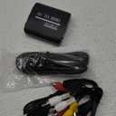 RCA to HDMI Converter, AV to HDMI for Xbox,PS One,PS2,PS3,N64,Wii,VCR,VHS,STB,Blue-Ray DVD Players,TV, 720p,1080p, Support PAL, NTSC, SECAM, Plug and Play, 5V Power, 22 Pins, 8 Channels