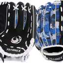 PHINIX Youth/Adult Synthetic Leather Baseball Glove Series Gloves Infield Mitts (Camouflage Navy, 10")