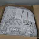 Area Rug 10x12 Living Room Rugs, Machine Washable Vintage Distressed Medallion Rug Non-Slip Soft Low Pile Large Indoor Rugs for Bedroom Kitchen Dining Room Office(Light Grey,10'x12')