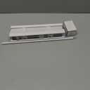 LOTUS & WINDOWARE Cordless Mini Blind, 1" Vinyl Slats, 12" Wide x 72" Long - White, Window Blinds for Home and Office, Interior Door Blinds - Light Filtering