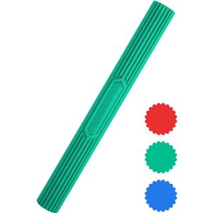 Inspack Flex Tennis Elbow Therapy Bar, Flexbar Treatment, Grip Strength Trainer, Therabars Flex Bars Physical Tendonitis, Wrist, Pain Relief, Forearm Strengthener Hand Exercise, Resistance Twist 25lb 15lb 10lb