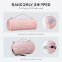 urnexttour Travel Pillow and Blanket Set Neck Pillows Travel Essentials with Sleep Mask for Airplane Car Memory Foam Pink