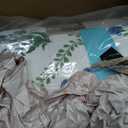 Martha Stewart - Queen Quilt Set, 100% Soft Cotton Floral Bedding for Year Round Comfort, 3 Piece Bed Set with Matching Pillowcases (Chloe Green)