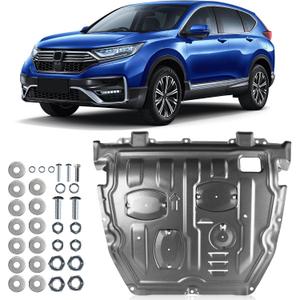Heavy-Duty Upgrade Engine Splash Shield Guard for Honda CRV EX/EXL 2017-2022 (1.5L L4), Full-Coverage Skid Plate & Precision Motor Undercarriage Guard  Laser-Scanned 1:1 Fit, 30% Wider, Thickened