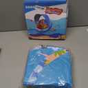 EZIGO Baby Pool Float with Canopy UPF50+ Sun Protection, Inflatable Kids Pool Floats with Ocean Animal Toys for Baby 6-36 Months, Infant Swimming Float with Adjustable Safety Seat for Boys Girls (blue)