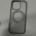 TORRAS 360Rotatable Magnetic for 16 Pro Case 6.3 inch, Compatible with MagSafe 16 Pro Phone Case, 16FT Military Grade Shockproof, Flush Stand Ring Holder, Translucent Slim Protective Ostand, Grey