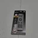 GE 4-Device Universal Remote Control, Designer Series, Brushed Nickel/Silver, 33709