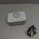 Wireless Charging Alarm Clock Bedroom, Loud Digital Alarm Clocks Bedrooms, Alarm Clock Night Light Speaker 8W Snooze Dual Alarm 12/24H Adjustable Brightness Dimmer Bluetooth, White