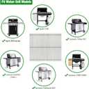 17.5" Stainless Steel 7639 Gas Grill Grates for Weber Spirit 300 Series, Spirit 700, Genesis Silver B/C, Genesis Silver B & C, Genesis Gold B & C, Genesis Platinum B & C, Genesis 1000-3500