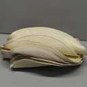 AHHFSMEI Round Braided Placemats 15 Inch Round Table Mats for Dining Tables Natural Woven Heat Resistant Place mats Set of 8 (Beige,8)