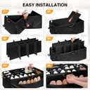 STO STO Shoe Organizer for Closet, Fits Up to 16 Pairs, XL Shoe Box Containers with Adjustable Dividers, Clear Cover Shoe Storage Bins, Stackable Space Saving Shoes Holder for Shoes and Boots, Beige
