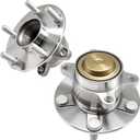 2Pcs 512570 Rear Wheel Bearing Hub Assembly Replacement for Honda Civic 2016-2021, for Honda Insight 2019-2022 5 Lug