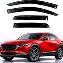 KPY Rain Guards Fit for 2020-2026 Mazda CX-30, Out-Channel Window Visors Vent Wind Deflectors 4PC, Car Accessories for 20-26 Mazda CX30