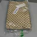 ZTUJO Purse Organizer Insert, Felt Bag Organizer with Metal Zipper, Handbag & Tote Shaper, For Speedy Neverfull Tote (Large, Brown polka dots Beige)