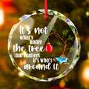 Friendship Ornaments Gifts - It's Not What's Under The Tree Ornaments - Special for Family Women Men - Xmas Holiday Friendship Gifts Christmas Tree Decor Ideas - A05