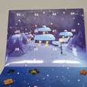 2025 Christmas Advent Calendar, 6 IN 1 Santa Claus Train Building Blocks, 12 Days Countdown Calendar Toy for Kids, Christmas Building Toys Party Favors, Kids Christma Gifts for Boys & Girls