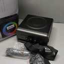 Karaoke Machine with 2 Wireless Rechargeable Microphones: Portable Bluetooth Speaker for Adults & Kids - PA System with Lights Supports TWS/TF Card/USB/AUX for Home Party