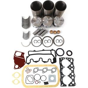 3LD1 Engine Overhaul Rebuild Kit Compatible with Isuzu Engine 3LD1 Compatible with IHI 35NX Fit for Hanix/Hitachi EX29 EX30 EX36 Excavator Engine Rebuild Kit Aftermarket Parts