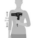 Revlon Compact Hair Dryer | 1875W Lightweight Design, Perfect for Travel, (Black)