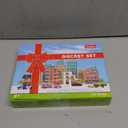 Oriate Kids Farm Toys Realistic Tractor Vehicle Playset, Diecast Car Set Educational Mini Farm Animals with Flatbed Trailer, Birthday Gift for Children 3 Year Old