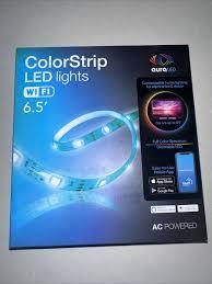 Color Strip LED lights 5.5ft USB powered with remote AURA LED