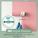 Bates- Paint Roller Frame, 9 inch, 2 Pack, Paint Roller Handle for Painting Wall
