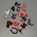 18Pcs Cowboy Iron On/Sew On Patches Embroidered Applique for Jackets Backpacks Jeans Clothes