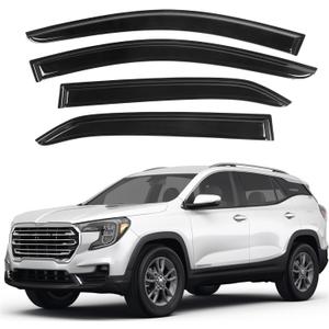 IG Window Visors Fit for 2018-2023 GMC Terrain, Out-Channel Rain Guards Vent Wind Deflectors 4PC, Car Accessories for 18-23 Terrain