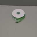 Green Gingham Ribbon 3/8", 25 Yards Roll Green and White Buffalo Plaid Ribbon Polyester Check Ribbon for Christmas Gift Wrapping DIY Crafts Hair Accessories and Home Decor