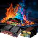 Magical Flames Fire Color Packets (50 Pack), Vibrant Multi-Color Fire for Fire Pits, Campfires, Bonfires & Fireplaces - Camping Essentials & Outdoor Party Accessories