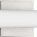 Progress Lighting Beam 22" LED Bath Vanity Light, Brushed Nickel
Modern LED vanity light with etched opal glass for bathrooms (22.25" x 4.75" x 3"), P300182-009-30
